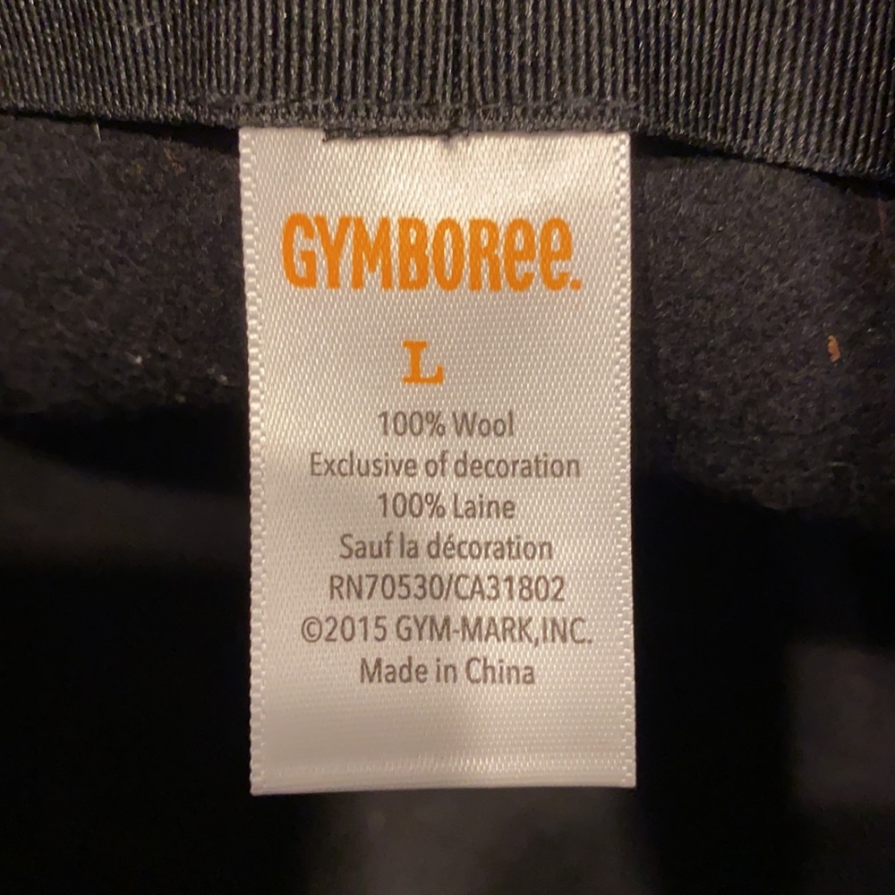 Black Gymboree bell style wool hat - Picture 7 of 9